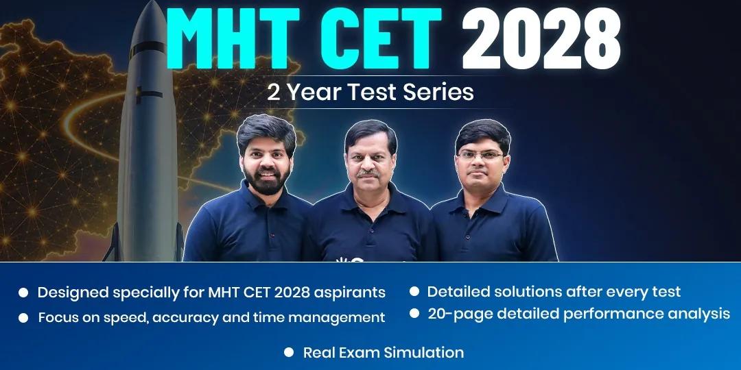 MHT CET 2028 Year Long Test Series PCM